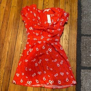 Red sundress